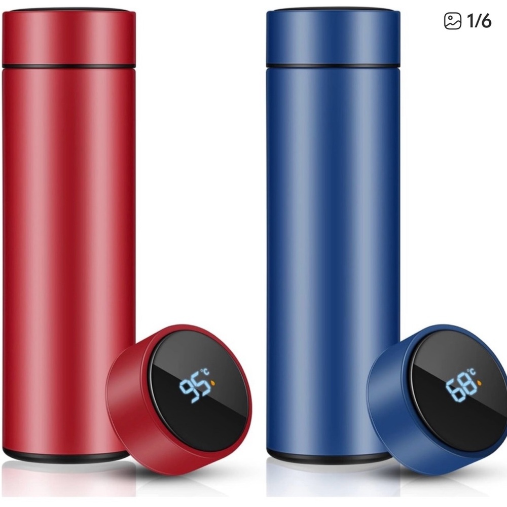Smart Temperature Display Thermos Bottle